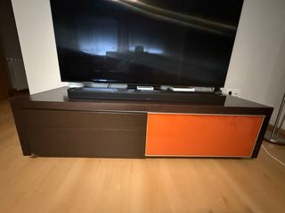 Mesa TV, y estantería Banak