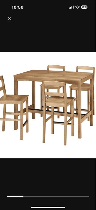 Mesa alta cocina - 