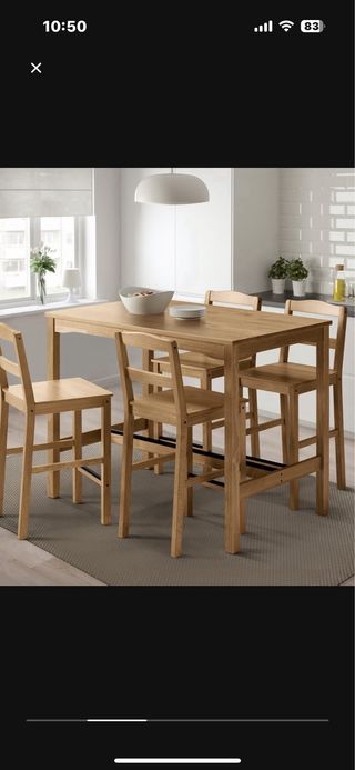 Mesa alta cocina - 