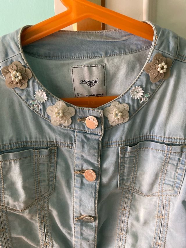 Cazadora Vaquera Niña Mayoral