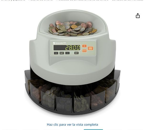 Detectalia M5: contamonete