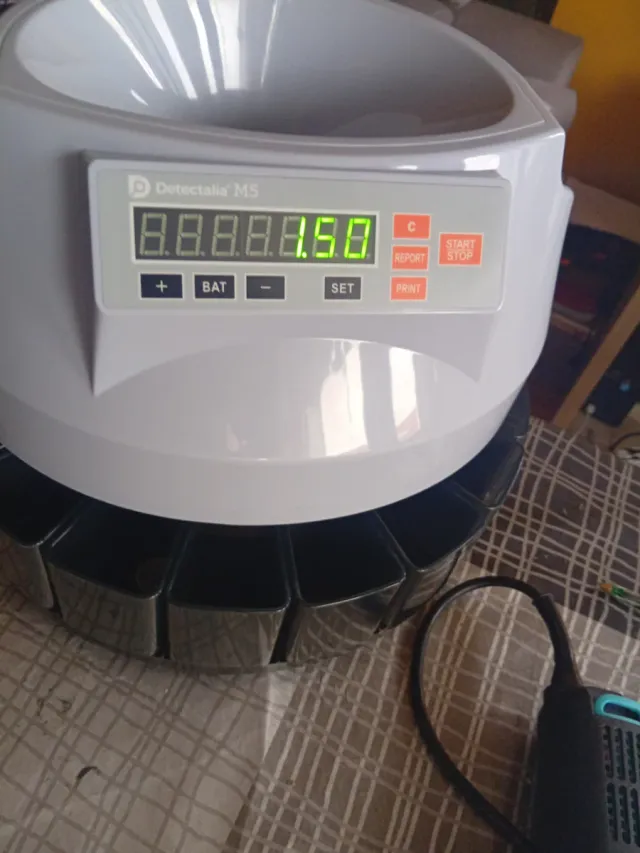 Detectalia M5: contamonete