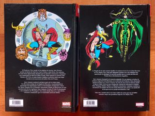 Thor el poderoso Omnigold marvel gold (N°2 y 5)