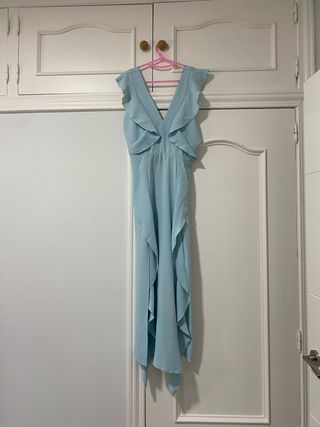 Vestido Zara azul talla S