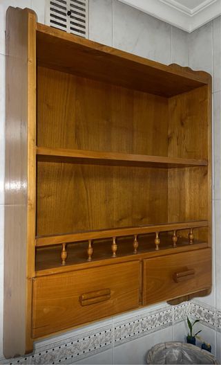 Estantería madera maciza pino 70x20x100 cm