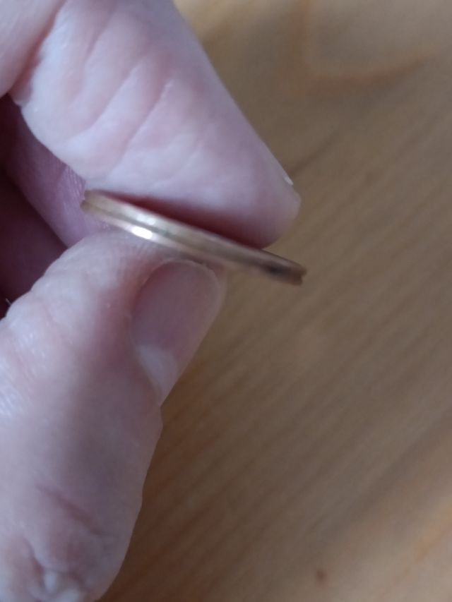 2 centesimi Euro 2005 - errore conio