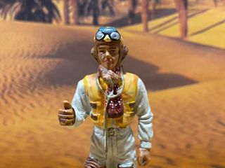 Figura militar de plomo