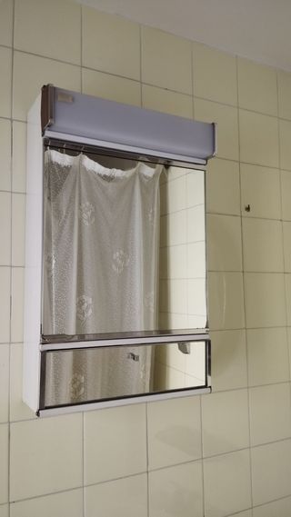 Mueble espejo baño - vintage