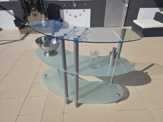Mueble bar cristal - terraza