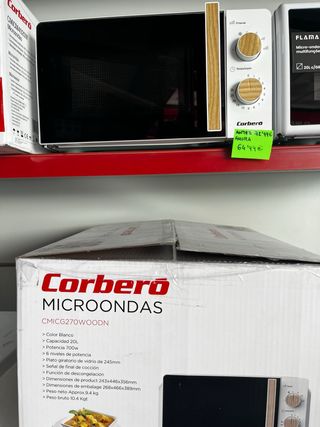 Microondas Corbero 20L 700W