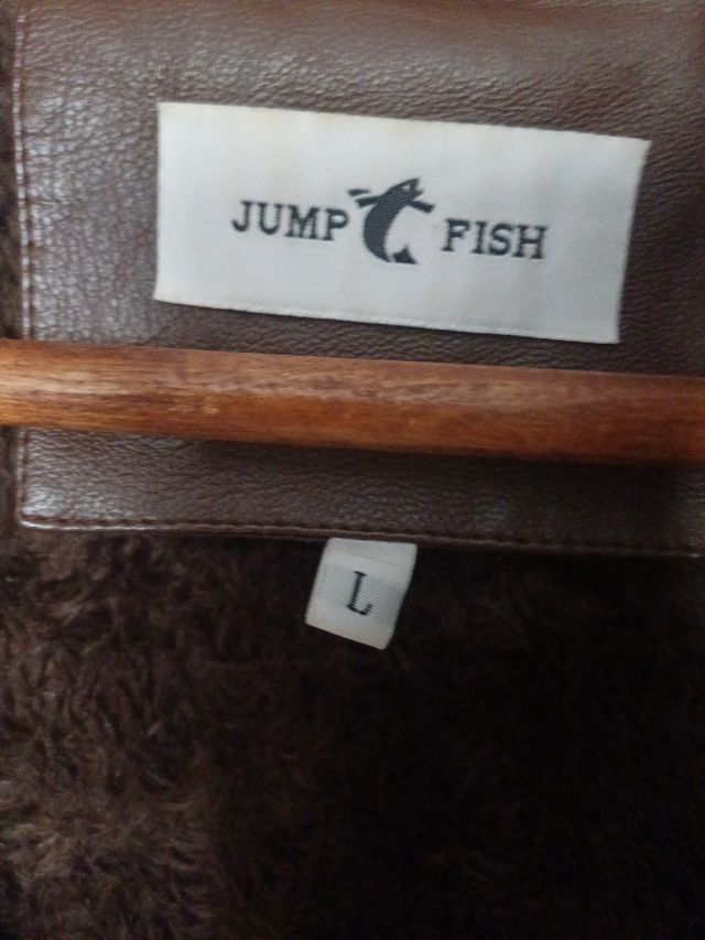 Chaqueta marrón mujer