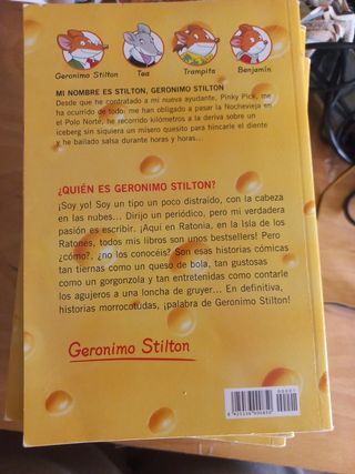 16 libros de la COLECCIÓN GERONIMO STILTON 