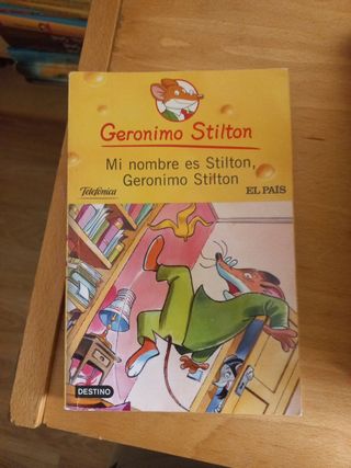 16 libros de la COLECCIÓN GERONIMO STILTON 