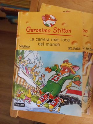 16 libros de la COLECCIÓN GERONIMO STILTON 