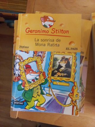16 libros de la COLECCIÓN GERONIMO STILTON 
