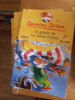 16 libros de la COLECCIÓN GERONIMO STILTON 