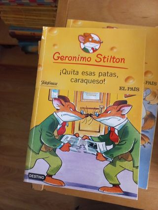 16 libros de la COLECCIÓN GERONIMO STILTON 