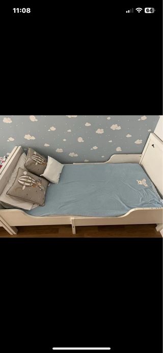 Cama infantil extensible IKEA