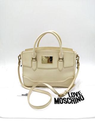 Bolso Satchel Love Moschino de Piel Sintética en B