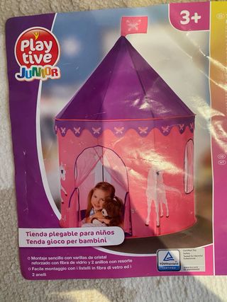 Tienda infantil Plegable Rosa Unicornios
