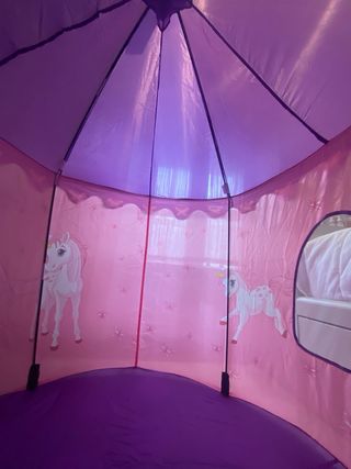 Tienda infantil Plegable Rosa Unicornios