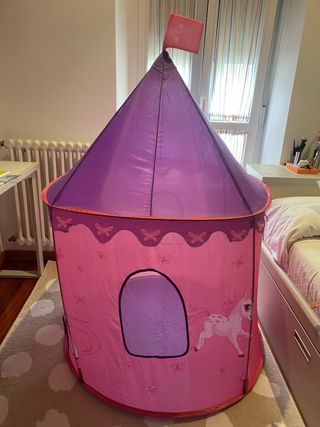Tienda infantil Plegable Rosa Unicornios