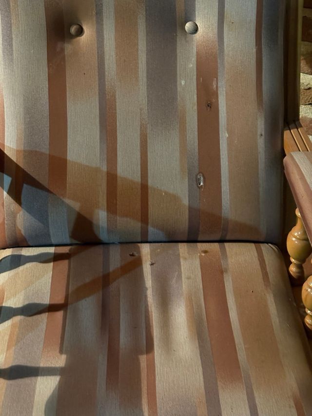 Mecedoras antiguas de madera