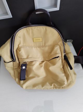 Mochila Parfois beige