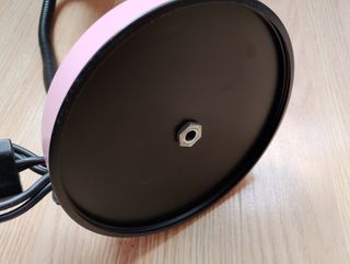 Flexo rosa metal y plástico. Alto 41 y ancho 13