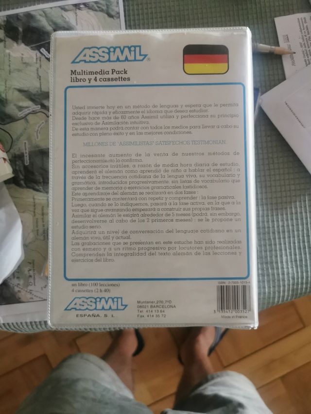 Assimil Alemán: 4 Cintas de Audio