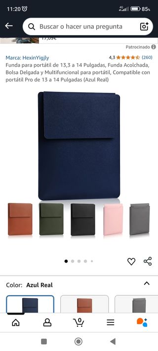 Funda portátil 13-14" HexinYigjly NUEVA