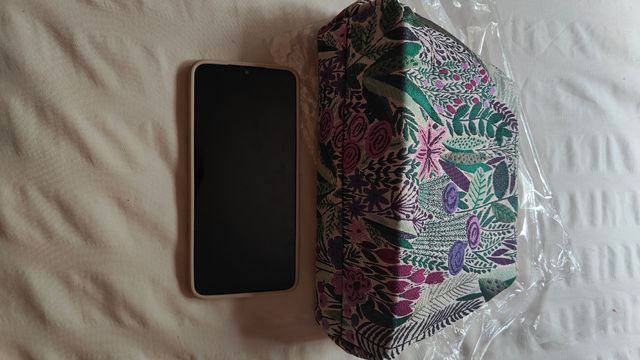 Bolso flores y hojas NUEVO