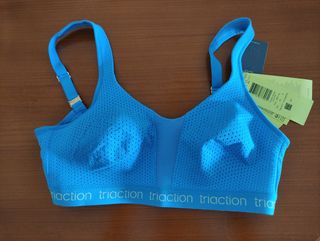 Sujetador deportivo Triaction azul 75 E