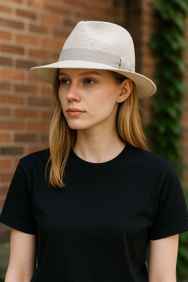 Cappello estivo beige taglia 56