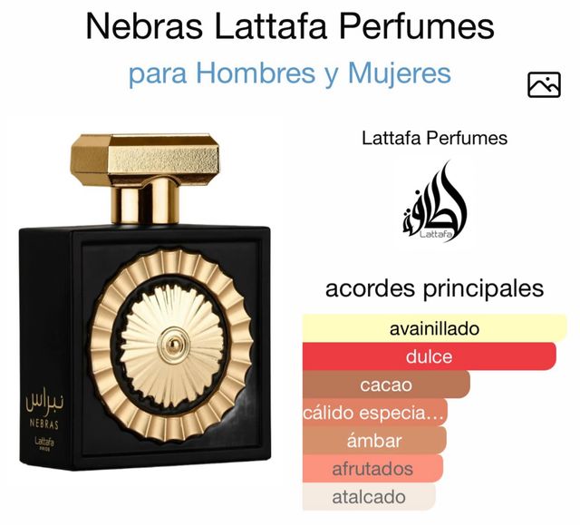 Perfume Lattafa Nebras de Lattafa PRIDE