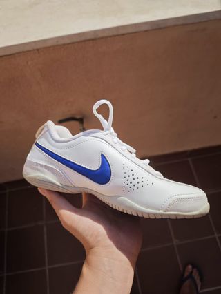 Zapatillas Nike 6D blancas y azules FR 37,5