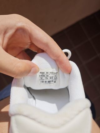 Zapatillas Nike 6D blancas y azules FR 37,5