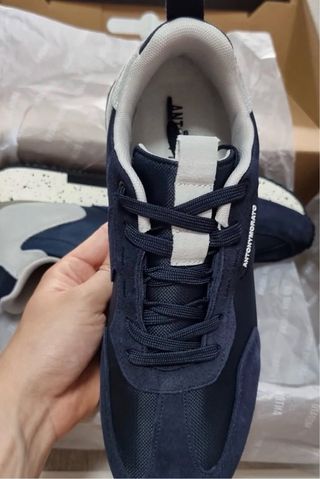 Sneakers Antony Morato blu-grigie sconto 50%