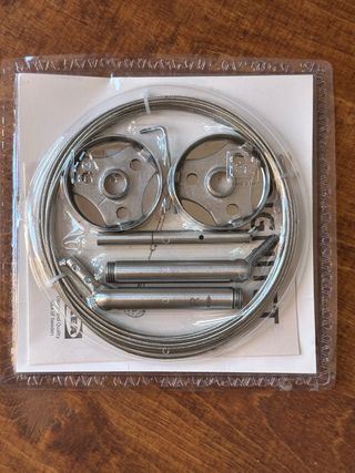 IKEA DIGNITET - Colgador Cortina Metal