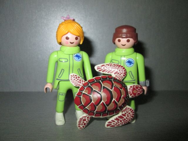 Playmobil: cuidadores tortuga