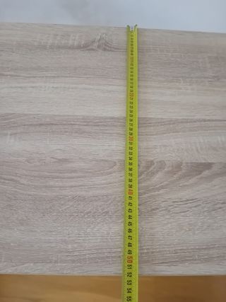 Escritorio esquinero L - Madera y metal