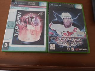 Xbox - NHL Hitz 20-02 & Top Spin
