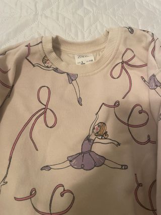 Conjunto bebé niña bailarina beige