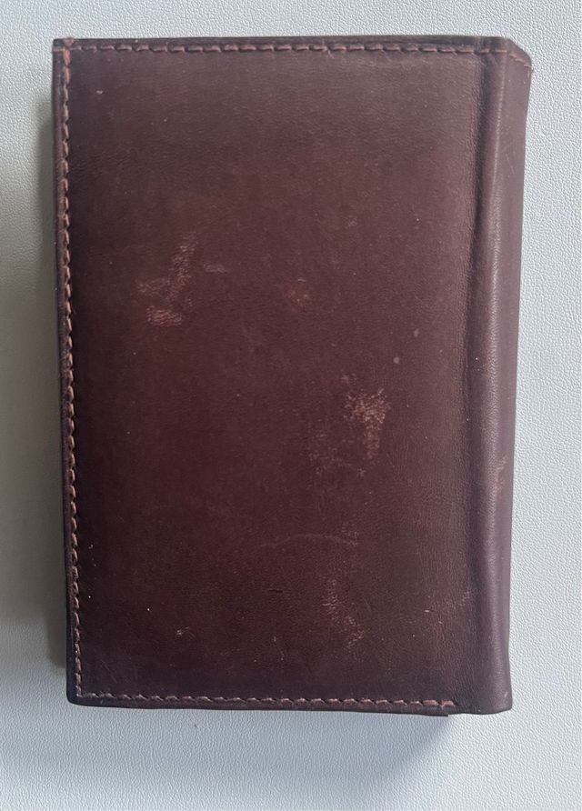 Cartera Piel Vacuno Marrón