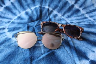 Pack de gafas de sol - Animal print y dorado