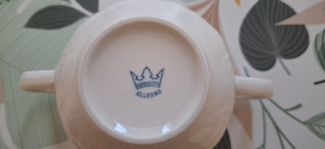 Sopera blanca porcelana 6 cuencos