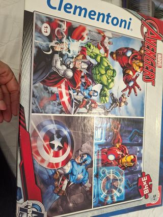 Puzzle Avengers - Clementoni 5+ piezas