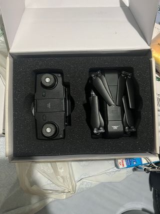 Dron plegable negro
