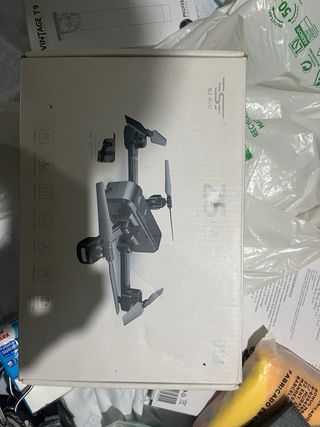 Dron plegable negro
