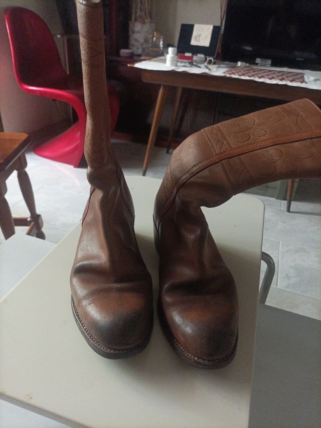 Botas Marrón Piel - 1 par